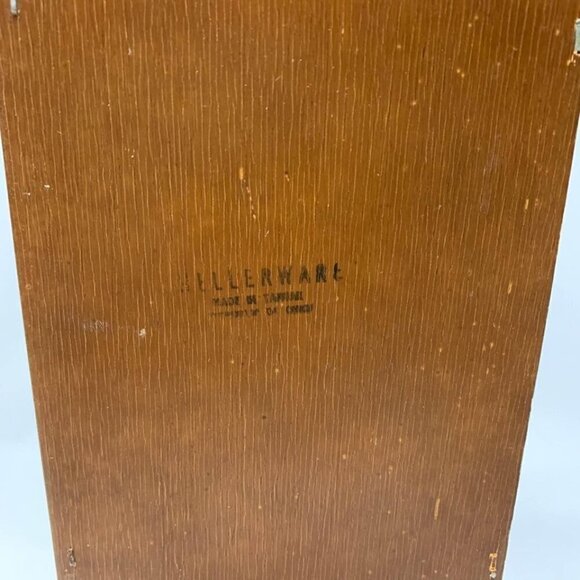 Vintage Hellerware Letter Bill Misc Mail Sorter Wooden Wood - Picture 9 of 9